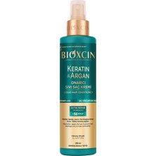 1001 Keratin & Argan Onarıcı Sıvı Saç Bakım Kremi 200 ml - Yıpranmış ve Hassas Saçlar