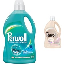 1001 Seti | Bakım&ferahlık Yenileme 2970 ml X1 + Açık Renkliler 2.97 Litre, 3l, 54 Yıkama X1