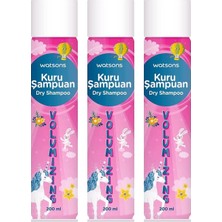 1001 Hacim Verici Kuru Şampuan 200 ml 3 Adet