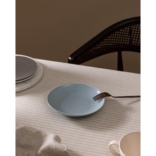 1001 Vole Yemek Tabağı - Mavi - 19 cm