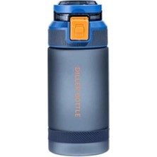 1001 Diller 580ML Soft Touch Rahat Içim Tritan Su Matarası (Lacivert)