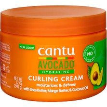 1001 Avokado Kıvırma Kremi Shea Tereyağı, Mango Tereyağı ve Hindistan Cevizi Yağı, 12 Ons
