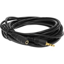 1001 3.5mm Stereo Aux Audio Erkek - Dişi (Male To Female) Kablo 1.5m