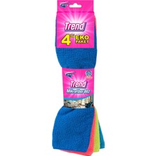 1001 Trend Mikrofiber Temizlik Bezi 4'lü