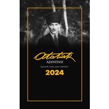 1001 Trablusgarp 2024 Atatürk Ajandası, 13.5X21CM