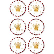 1001 Globe Pasta Tabağı 6 Lı Set 19 cm