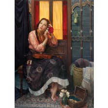 1001 Puzzle - Kızıl Kadın / 1000 Parça, #1072