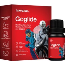 1001 Goglide Nano Yağmur Kaydırıcı – Motosiklet Vizörleri, Kasklar ve Gözlükler Için, Uzun Sür