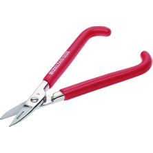 1001 Izeltaş 6800270180 Kuyumcu Makası, Kırmızı/krom, 180 Mm, Düz