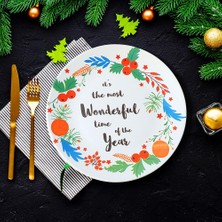 1001 New Year Wonderful Time Servis Tabağı 26 cm 21657