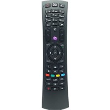 1001 Vestel 40UA8900 Fınlux Seg Regal Hı-Level Smart LED Tv Kumanda + 2 Pil Mor Tuş Büyük