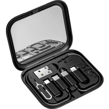 1001 USB C Adaptör Seti – 60 W Çoklu Şarj Adaptörü Kablo Gadget Usb-A, Micro,light- Ning Seyahat I