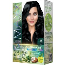 1001 Natural Beauty Amonyaksız Set Saç Boyası 1.0 Siyah