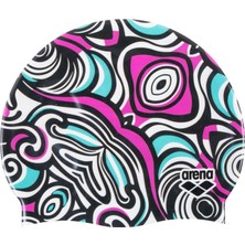 1001 Hd Swim Cap Illusion Unisex Çok Renkli Yüzücü Bone 005572253