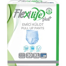 1001 Plus Yetişkin Hasta Bezi, Xl Boy, 30 Adet, 120-170 cm Bel Ölçüsü, Islak Göstergeli