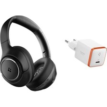 1001 Audio Kulak Üstü P10 Bluetooth Kablosuz Kulaklık Şeffaf & Gaming Mod - ASD09691 Spigen 30W Usb-C