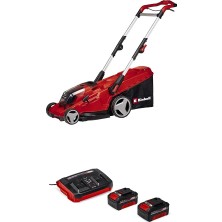 1001 Gp-Cm 36/41 Li - Solo, Akülü Çim Biçme Makinesi ve Einhell 18V 2x4,0 Ah Pxc Twincharger Kit, Ak�