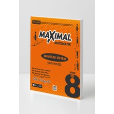 Artı Zeka Yayınları 8. Sınıf Maximal Matematik Modüler Sistem 7 Modül Konu Anlatımlı Soru Bankası