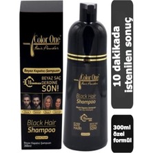 1001 Hair Saç Siyahlaştırıcı Şampuan Boya Siyah 300ML