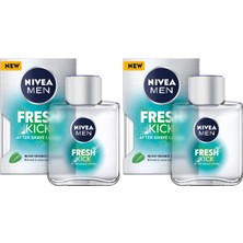 1001 Men Cool Kick Fresh Tıraş Sonrası Losyon 100 Ml, Serinleten Ferahlık (2 Paketi)