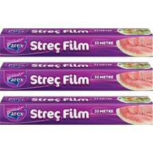 1001 Streç Film 33 mt Üçlü Paket