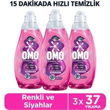 1001 Express Fresh Çamaşır Deterjanı, Renkli ve Siyahlar, 1480 ml X3