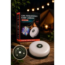 1001 Çok Fonksiyonlu Kamp Lambası 1200 Mah Bataryalı ve 10 Metre Rgb Işık Şeridi