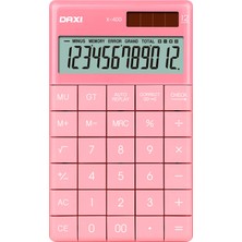 1001 X-400 Hesap Makinesi (Pembe)