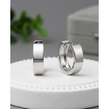 İlhan 925 Silver 925 Ayar Gümüş Mini Halka Küpe