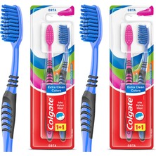 1001 Extra Clean Colors 1+1 Diş Fırçası 2li Paket