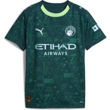 1001 Manchester City 4. Çocuk Forması 2025/26 Sezon – Green Terrain
