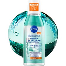 1001 Micellar Makyaj Temizleme Suyu Derma Skin Clear 200 Ml, Karşıtı,niasinamid,salisilik Asit,pha