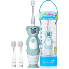 1001 Baby Sonic Brush-Baby Wildones Koala Desenli Çocuk Şarjlı Elektrikli Diş Fırçası, Zamanlayıc