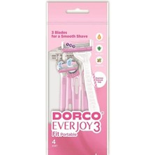 1001 Everjoy 3 Bıçaklı Fit Portatable 4'lü Paket
