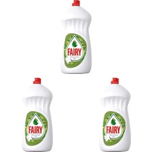1001 Temiz & Ferah Sıvı Bulaşık Deterjanı 1500 ml Elma Kokulu 3lü Paket