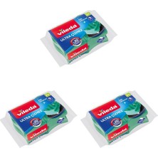 1001 Çizmez Bulaşık Süngeri, Tırnak Koruyuculu 3lü Paket