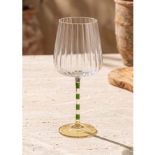 1001 [marka] Şarap Kadehi Yeşil Sarı 600 ml