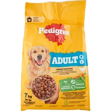 1001 Yetişkin Kümes Hayvanlı ve Sebzeli Kuru Mama 7 kg