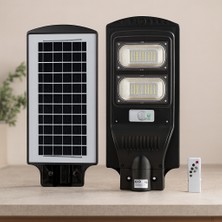 Alvera 200W 6500K Sensörlü Güneş Enerjili Sokak Lambası