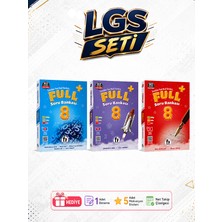 Fi Yayınları 8. Sınıf Lgs Matematik Fen Bilimleri Türkçe Full Soru Bankası Seti 3 Kitap