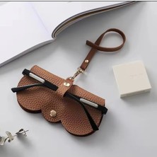My Balli Store Suni Deri Görünümlü Gözlük Kılıfı