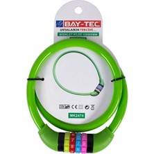 1001 Caselka Baytec MK2474 Şifreli Bisiklet Kilidi