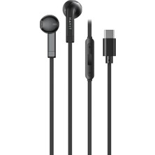 1001 E336C Type-C Kablolu Kulak Içi Kulaklık – 14.2mm Sürücü, Yüksek Ses Kalitesi, Mikrofonlu (S