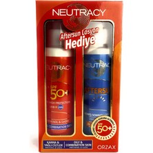 1001 Orzax Neutracy Güneş Koruyucu Set Karma & Yağlı Ciltler Için - Güneş Kremi SPF50+ 150 ml + A