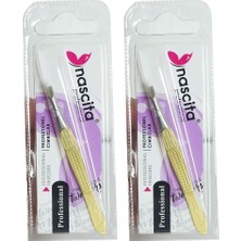 1001 Yarım Sarı Mat Cımbız 2li Paket