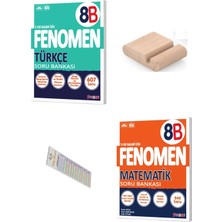 Fenomen Yayıncılık 8.sınıf 8b Türkçe Matematik Soru Bankası Lgs 2027+ÇÖZÜM Ayracı+Telefon Tutucu