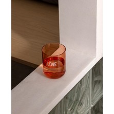 1001 Mayotte-Love Su Bardağı - Mercan - 350 ml