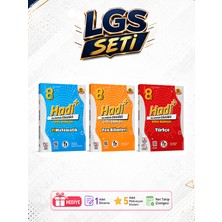 Fi Yayınları 8. Sınıf Lgs Hadi Matematik Fen Bilimleri Türkçe Soru Bankası Seti 3 Kitap