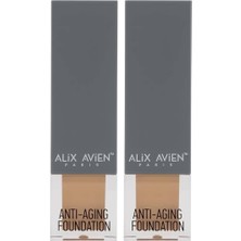 1001 Yaşlanma Karşıtı Vitamin Içeren Nemlendirici SPF15+ Fondöten - Anti Aging Foundation 502 Pale