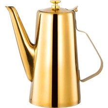 1001 Paslanmaz Çelik Kapaklı Düşük Kalite Restoran Için Street Chrome 1500 ml Sürahi MT275SR